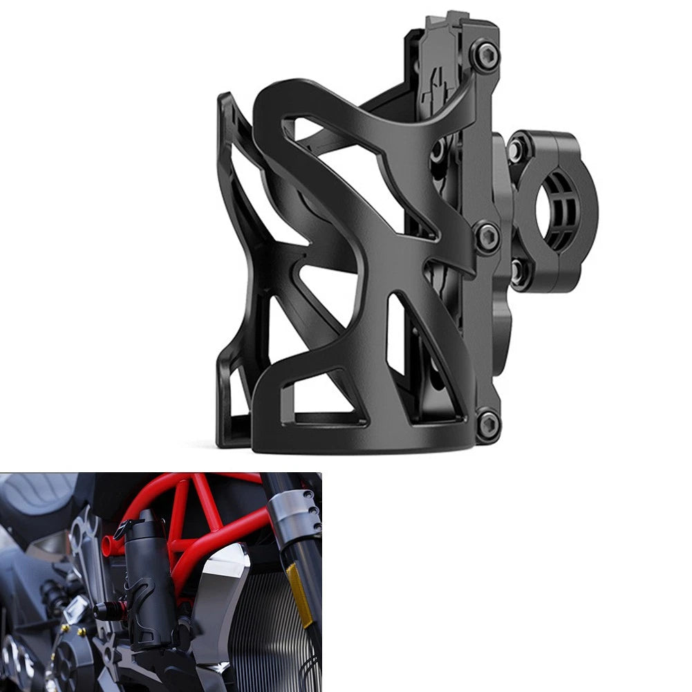 Cup Holder Handlebar Mount for ATV Bike Motorcycle (Fit All Models)
