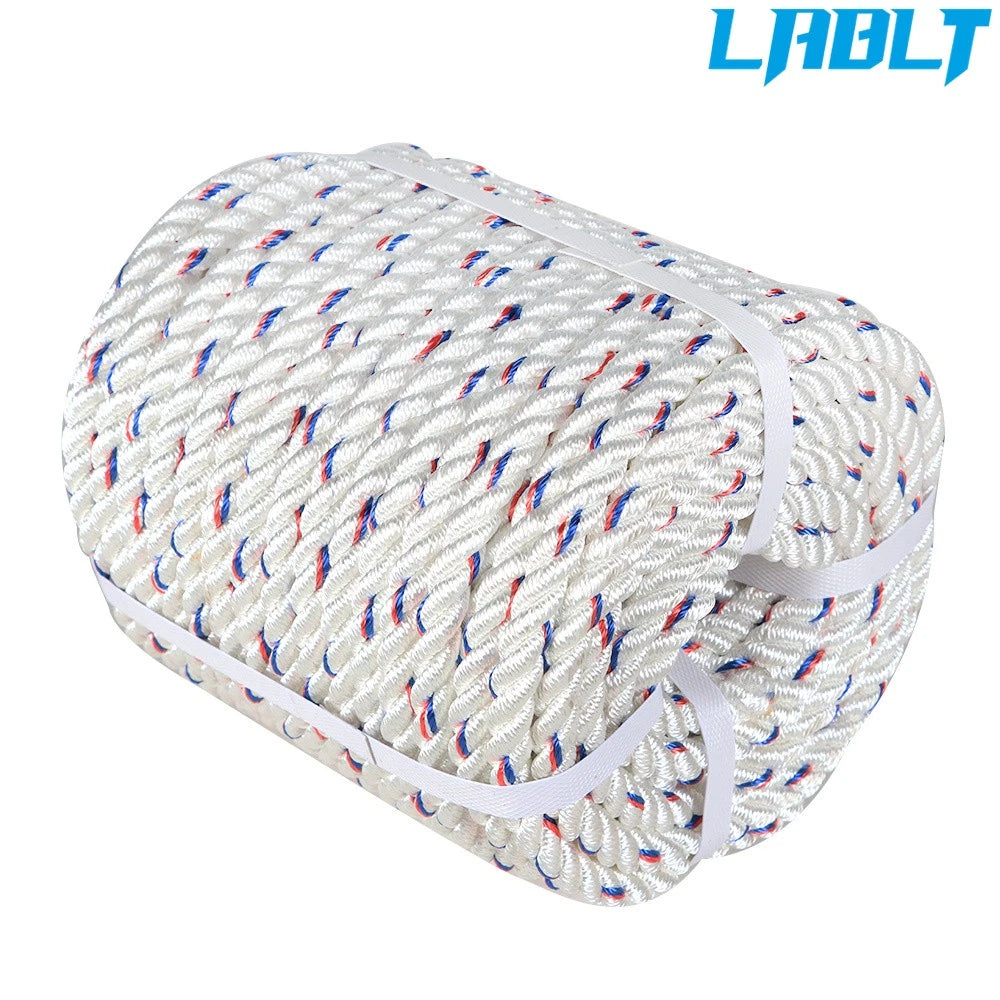 5/8" x 150' Double Braid Polyester Bull Rope for Arborist (LABLT)