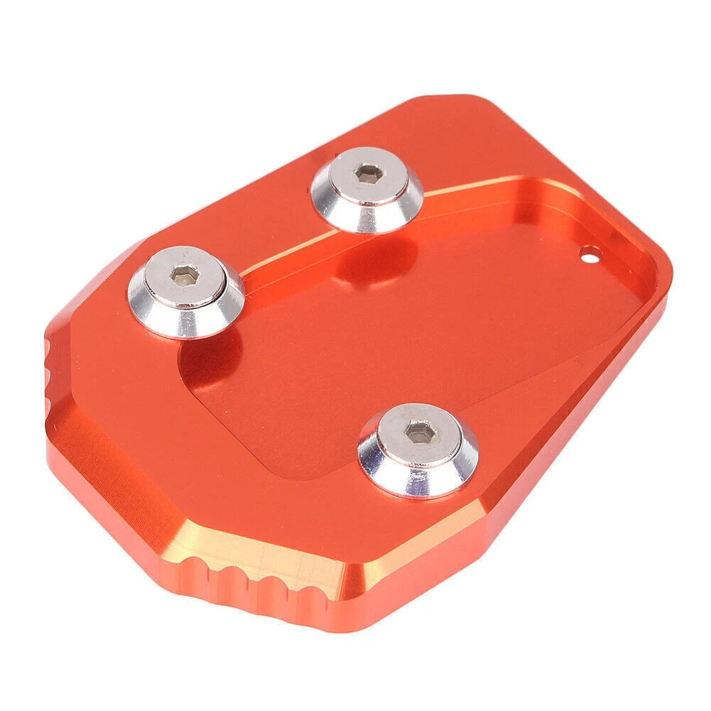 Kickstand Side Stand Extension Pad for Yamaha MT09 (2013–2016) Orange