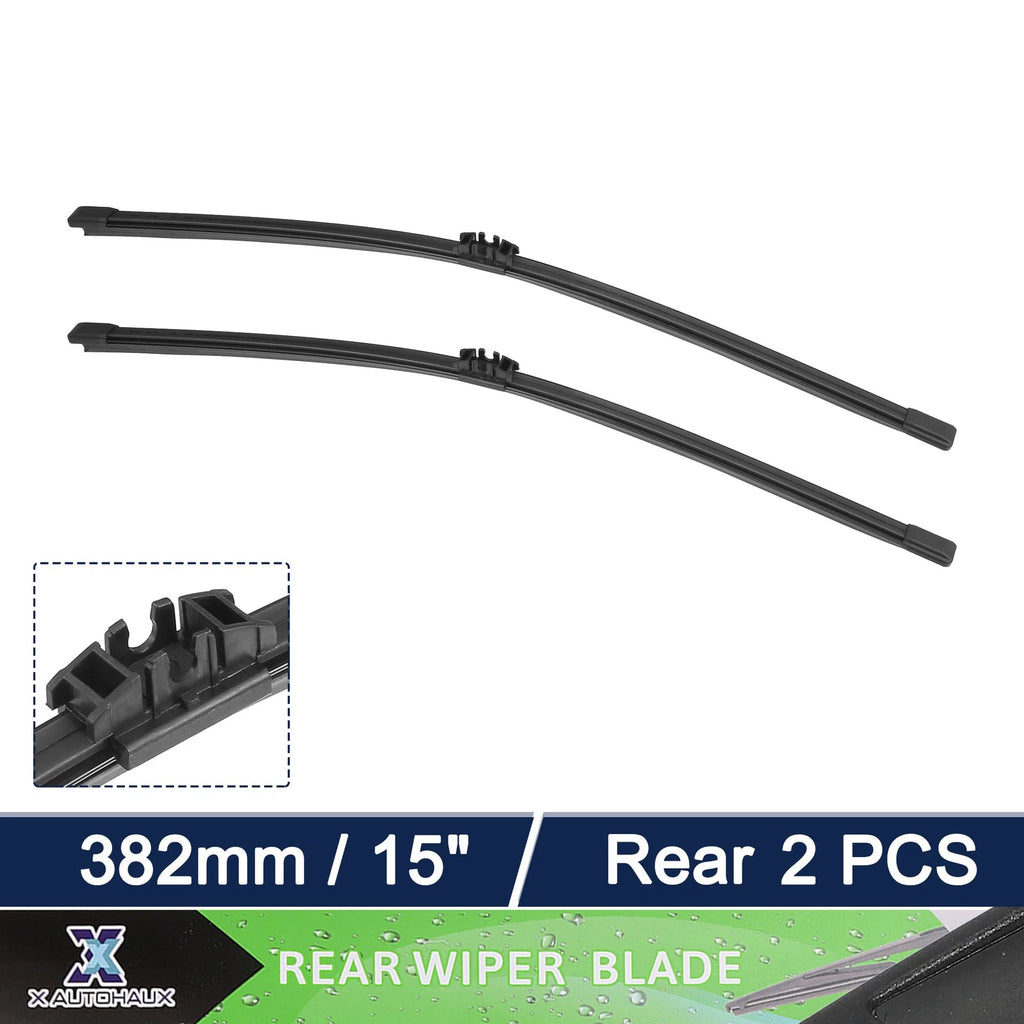 2pc Rear Windshield Wiper Blade Set for Ford Edge 2016–2021 BMW X5 2007–2013