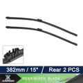 2pc Rear Windshield Wiper Blade Set for Ford Edge 2016–2021 BMW X5 2007–2013