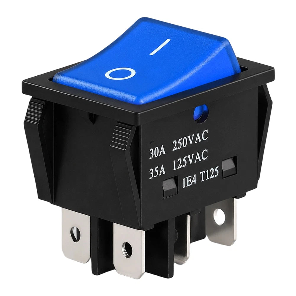 KCD4 30A Industrial Switch with LED Indicator for Motorcycle (Audio Use)