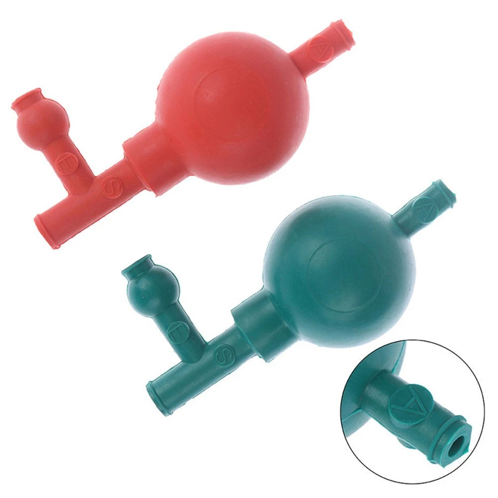 Rubber Pipette Filler with Three Valve for Lab Pipette Handling