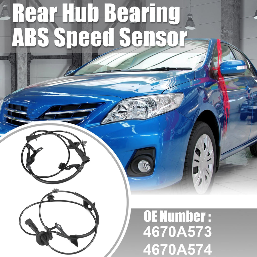 ABS Sensor Rear Left Right Pair Replacement for Mitsubishi ASX (2010–2024)