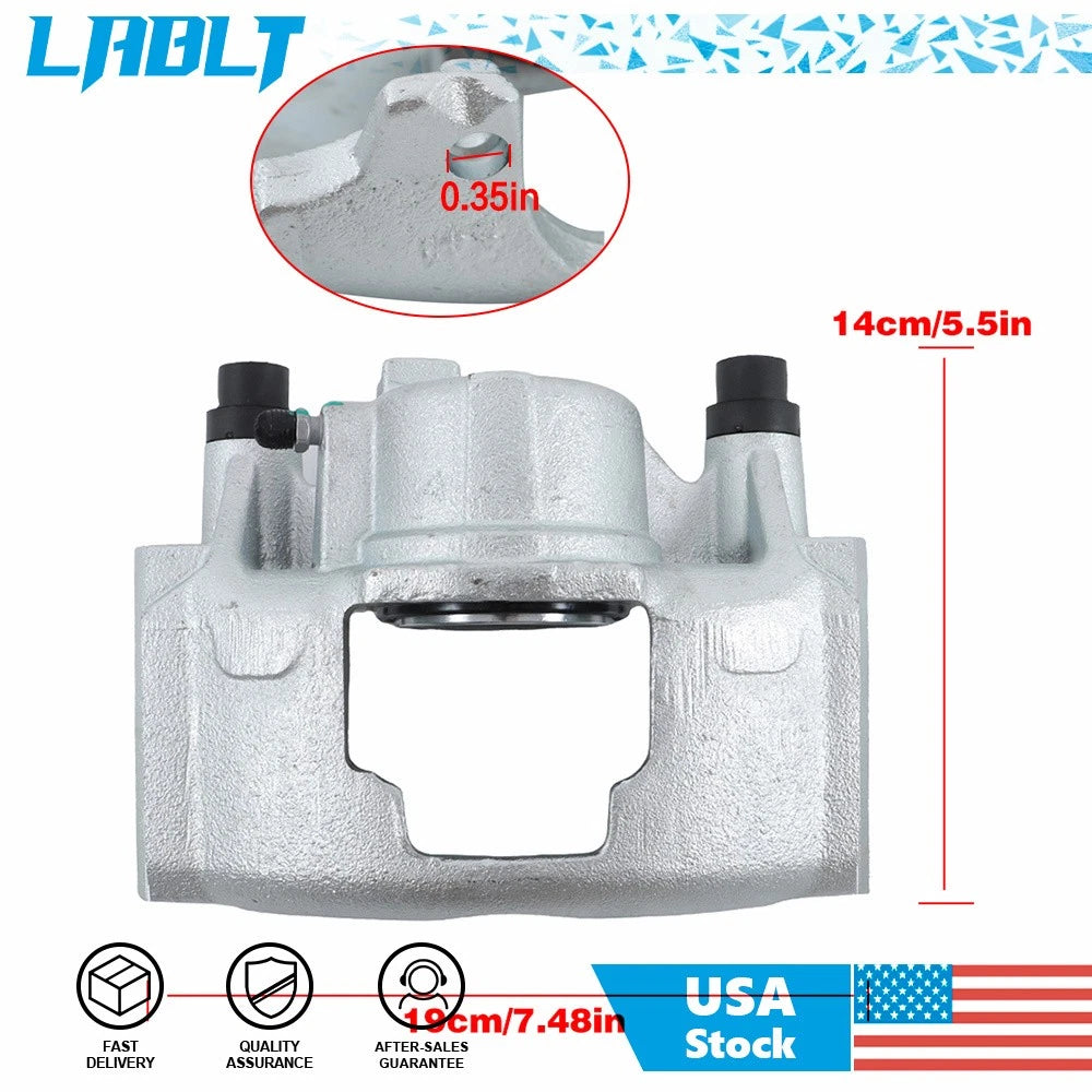 Brake Caliper Single Piston Front LH for Chevy K1500, GMC Tahoe (1995–2000)