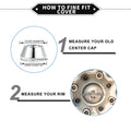1Pc Wheel Hub Center Cap for (64 mm, Chrome)
