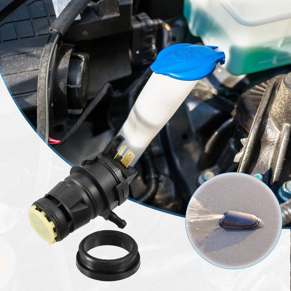 Windshield Washer Pump Motor with Grommet for Honda Civic (2006–2015)