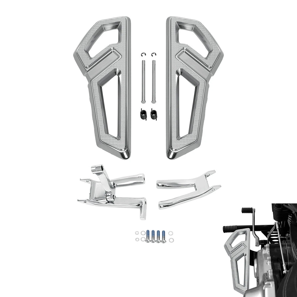 Driver Footboard Floorboard & Bracket for Harley Softail Slim (2018–2023)