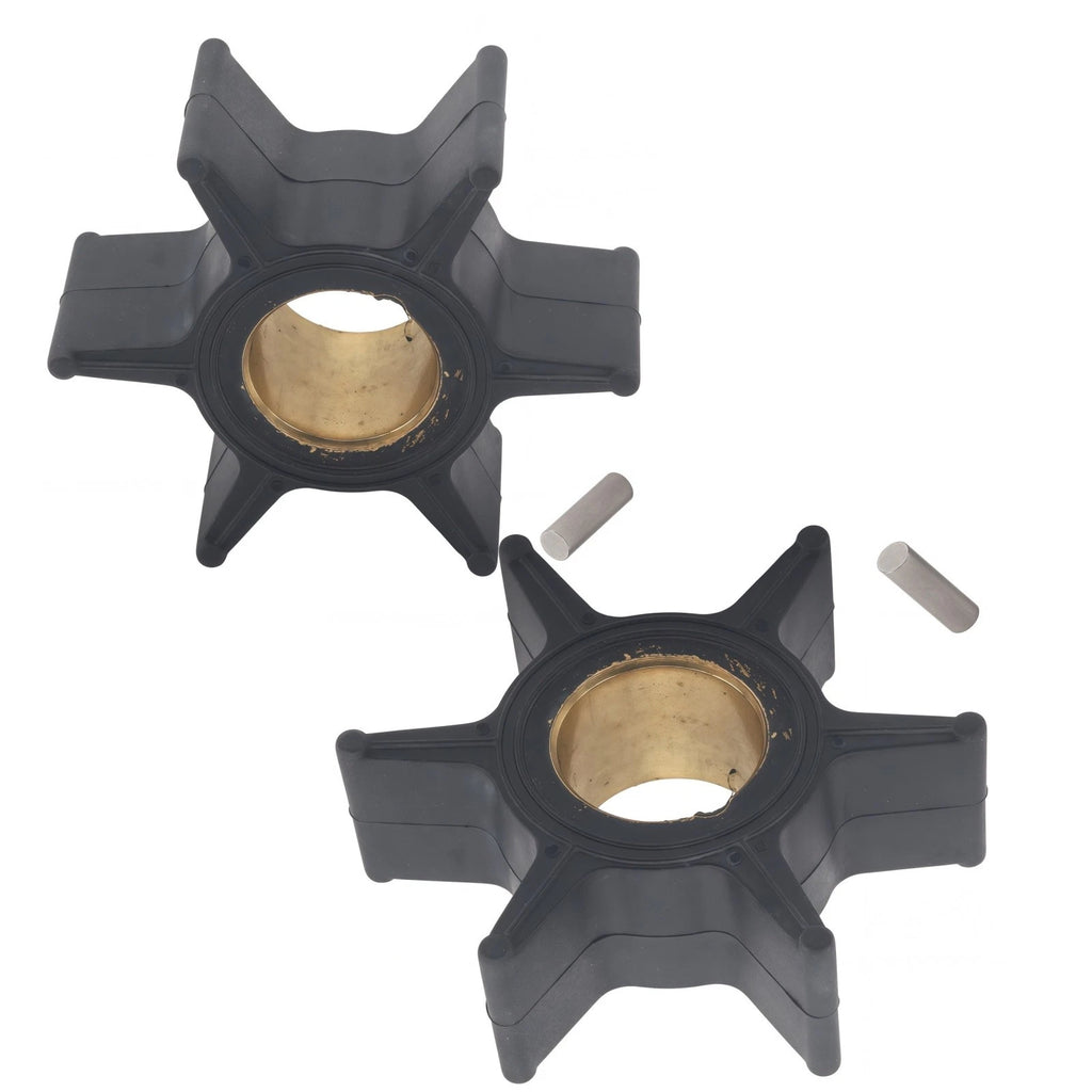 Water Pump Impeller & Pin for Evinrude Johnson Outboard 20-35 HP (0763982)