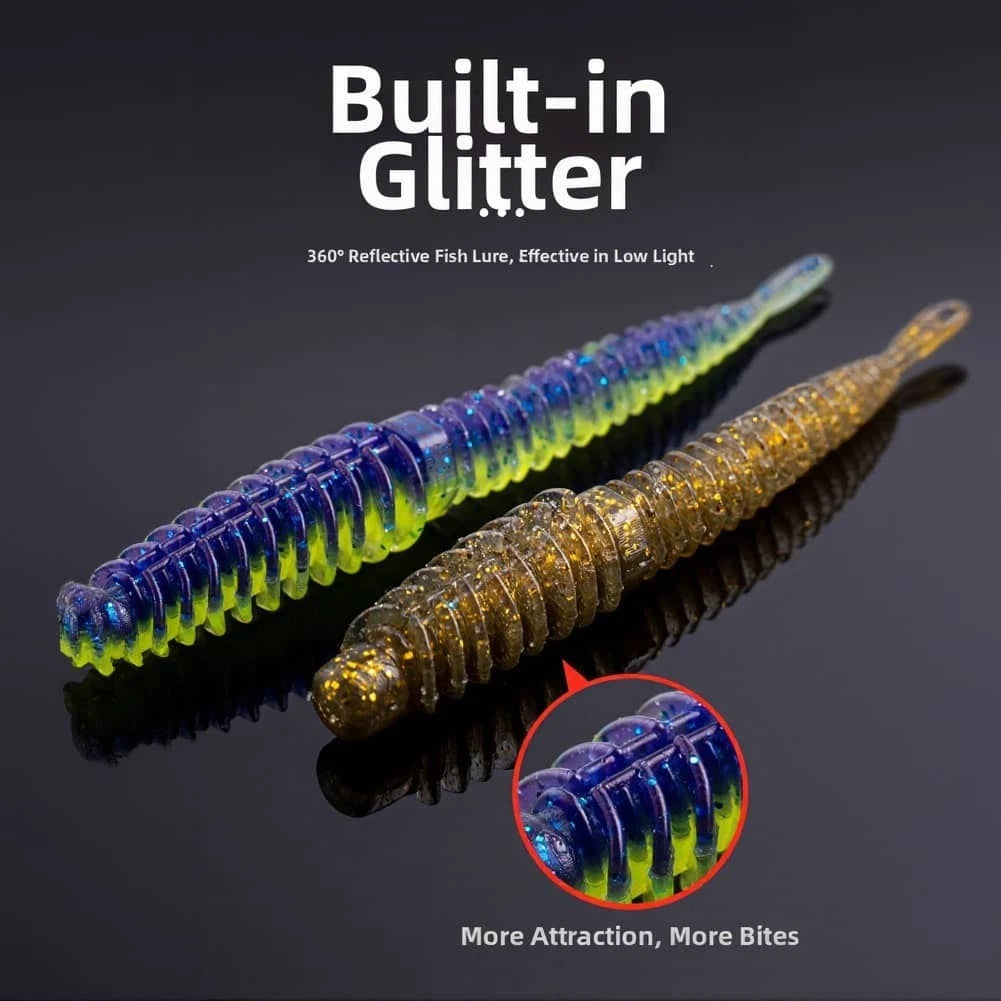 Reverse Threaded Needle Tail Paddle Swim Bait for Bass (7.5cm, 8.5cm)