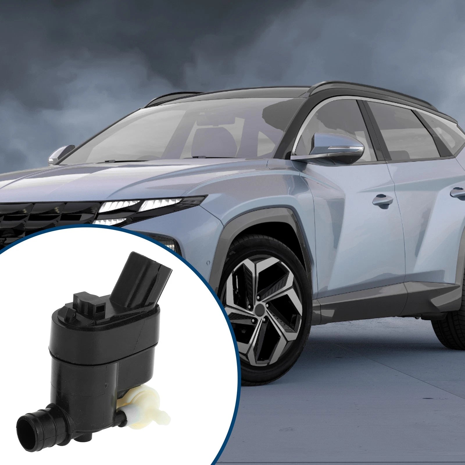 Windshield Washer Pump with Grommet for Hyundai Elantra GT (2018–2020)