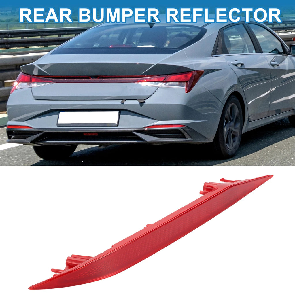 Rear Left Bumper Reflector Replacement for Hyundai Elantra Sedan 2021-2023