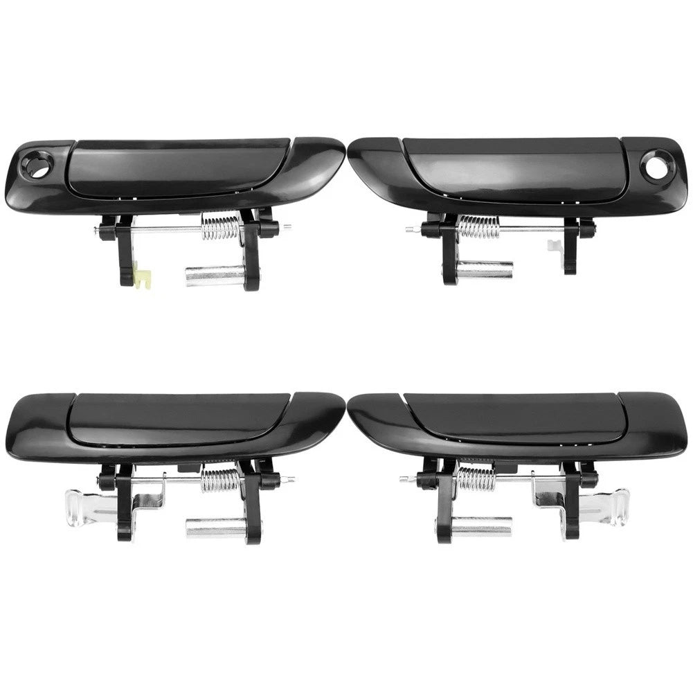 ABS Black Door Handles for Honda Civic (2001–2005) Front & Rear