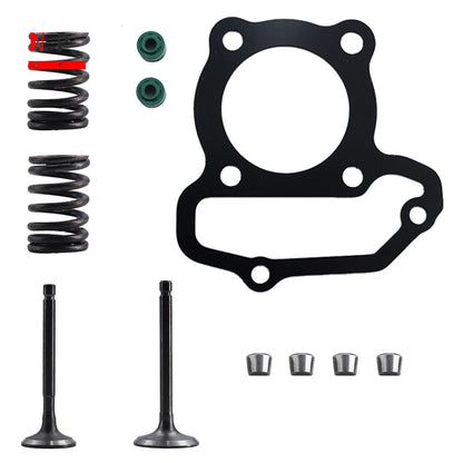 Cylinder Head Intake Exhaust Valve Kit for Yamaha YFM125 (2004–2023)