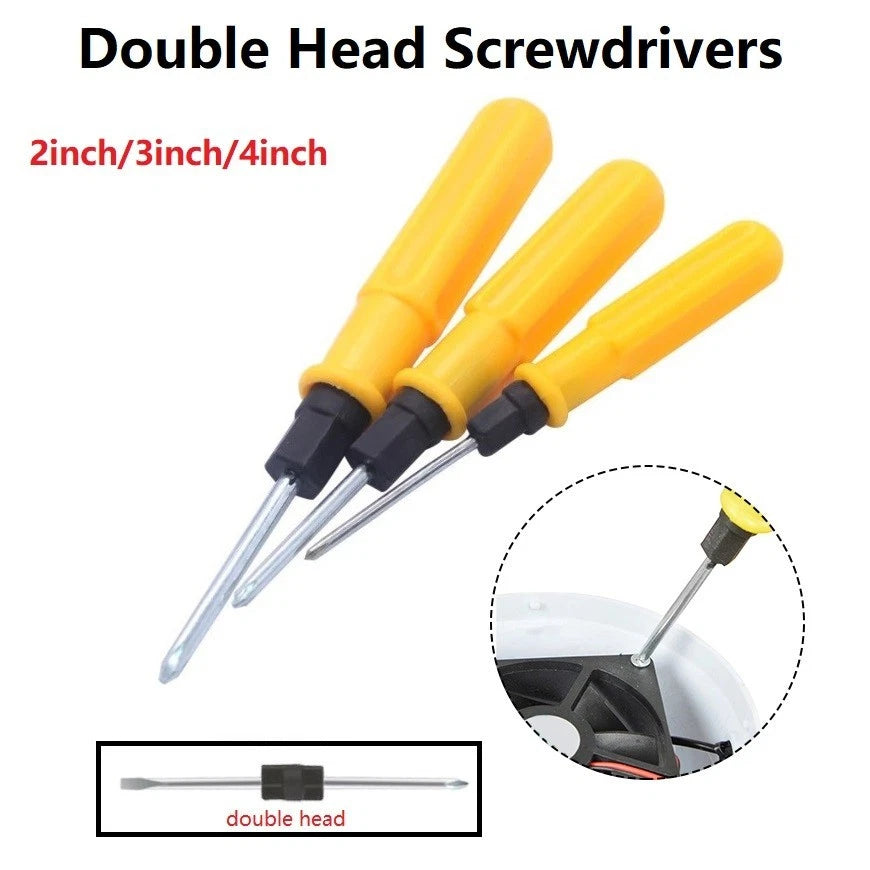 2X Cross Screwdrivers Double Head Multi-function Remover Repair Tools