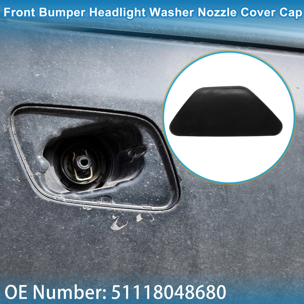 Front Right Washer Nozzle Cover Cap Replacement for BMW 528i (2011–2016)