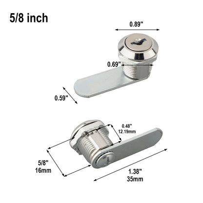 Cabinet Keys for Mm Cylinder Length (No Year Range)