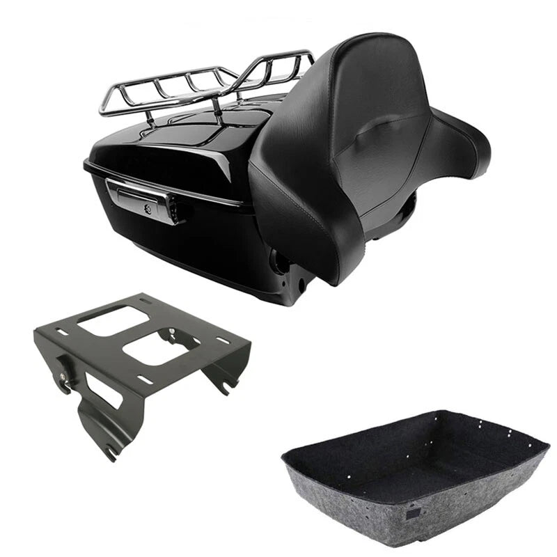 Solo Mount Rack for Harley Touring FLHT (2014–2026)