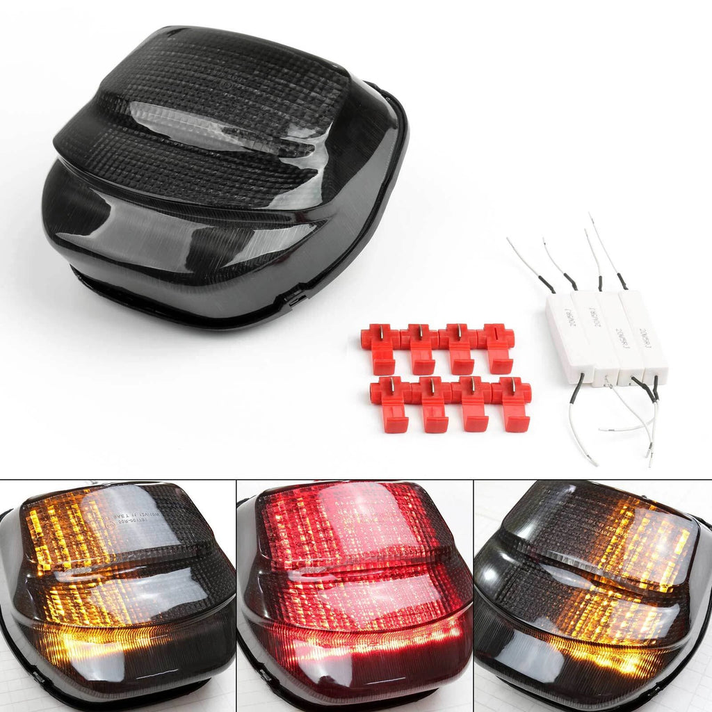 Smoke LED Taillight + Turn Signals for Honda CBR1100XX (1999–2007)