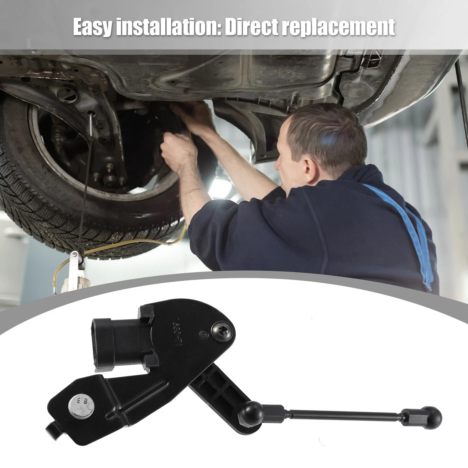 Ride Height Level Sensor Rear Left Replacement for Chevrolet Camaro (2010–2015)