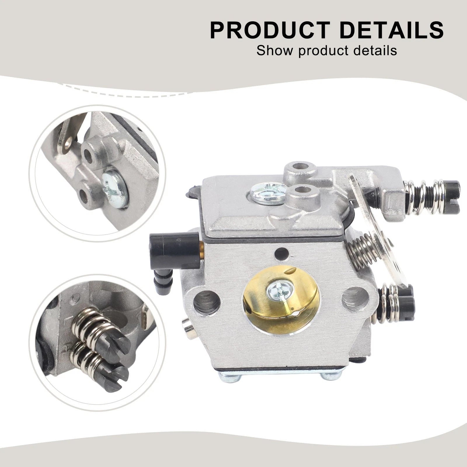 Performance Carburetor for Chainsaws (009-012) Metal Construction