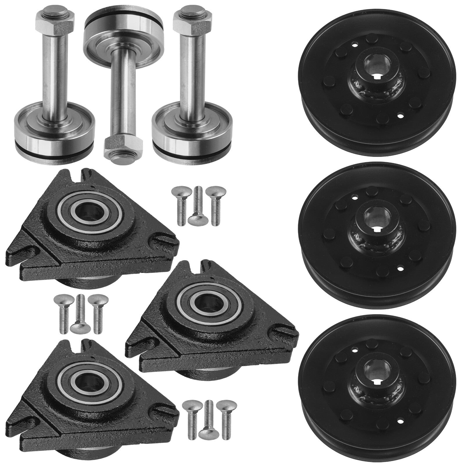 Deck Spindle Pulley Shaft Replacement for John Deere 116 180 240 (1987–2004)