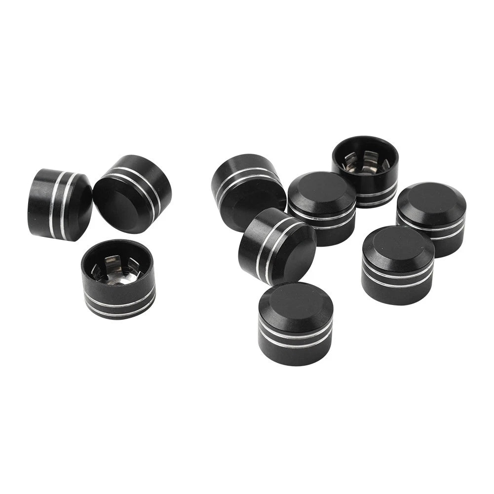 Engine Screw Bolt Cover Cap for Harley Electra Glide, Road King (Fits 9mm-12mm)