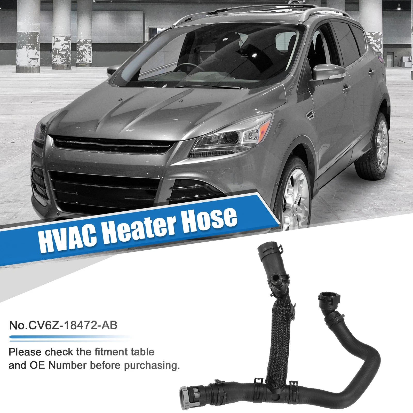 HVAC Heater Hose Replacement for Ford Escape 2014–2016