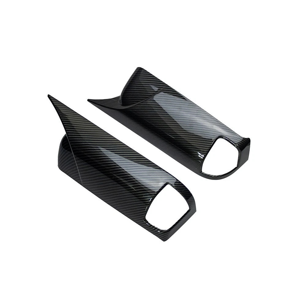 Carbon Look Side Mirror Covers for Dodge Ram 2500 3500 (2010–2018)
