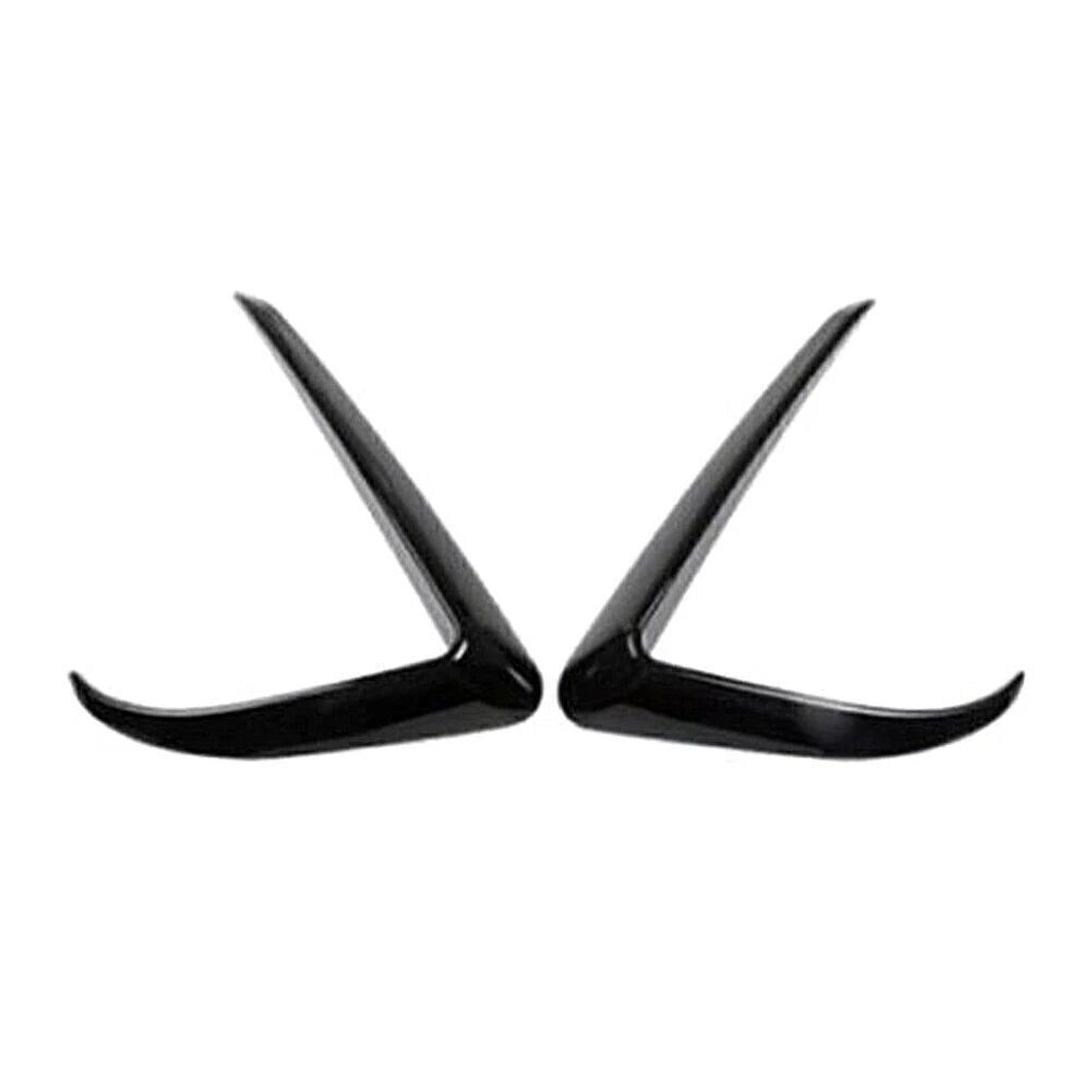2X Front Fog Light Lamp Eyebrow Cover Trim for Tesla Model 3 (2017–2022)