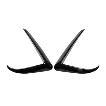 2X Front Fog Light Lamp Eyebrow Cover Trim for Tesla Model 3 (2017–2022)