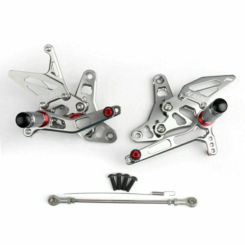 Aluminum Rearsets Footpegs for Suzuki SV650 (2016–2019) T9 Titan-color