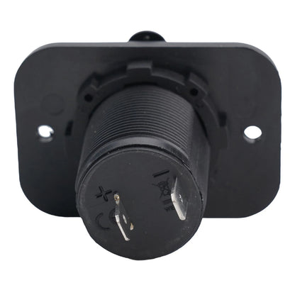 USB Car Socket Power Adapter Outlet with Safety Protections for Vehicles