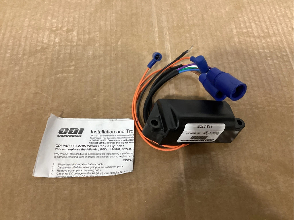 CDI Power Pack CD3 for Johnson Evinrude (113-2705)