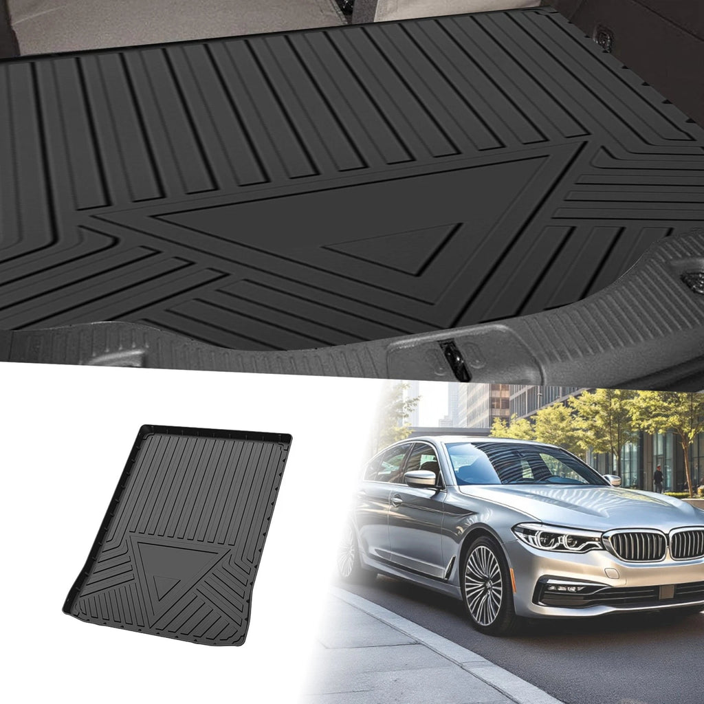 Flat Face Cargo Liner Rear Trunk Mat 1 Pc for BMW 5 Series (2017–2022)
