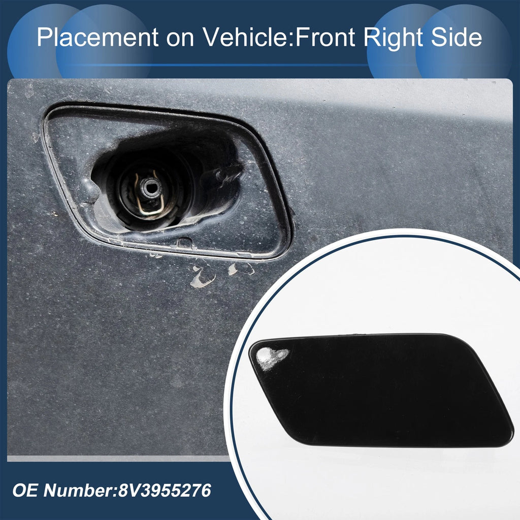 Front Right Washer Nozzle Cover Cap Replacement for Audi A3 8V (2016–2020)