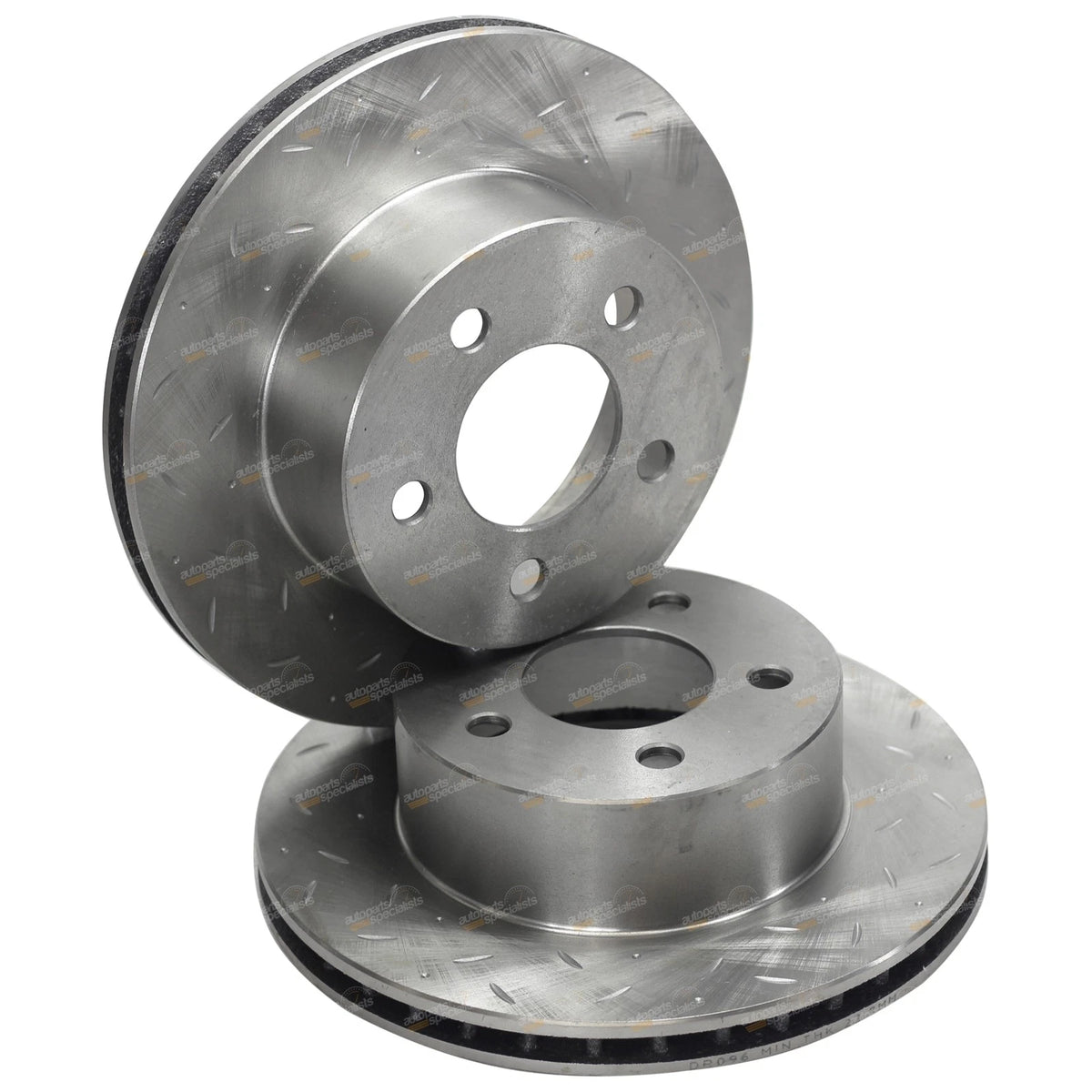 2 Front Disc Drilled + Slotted Brake Rotors for Jeep Cherokee XJ (1988–1998)