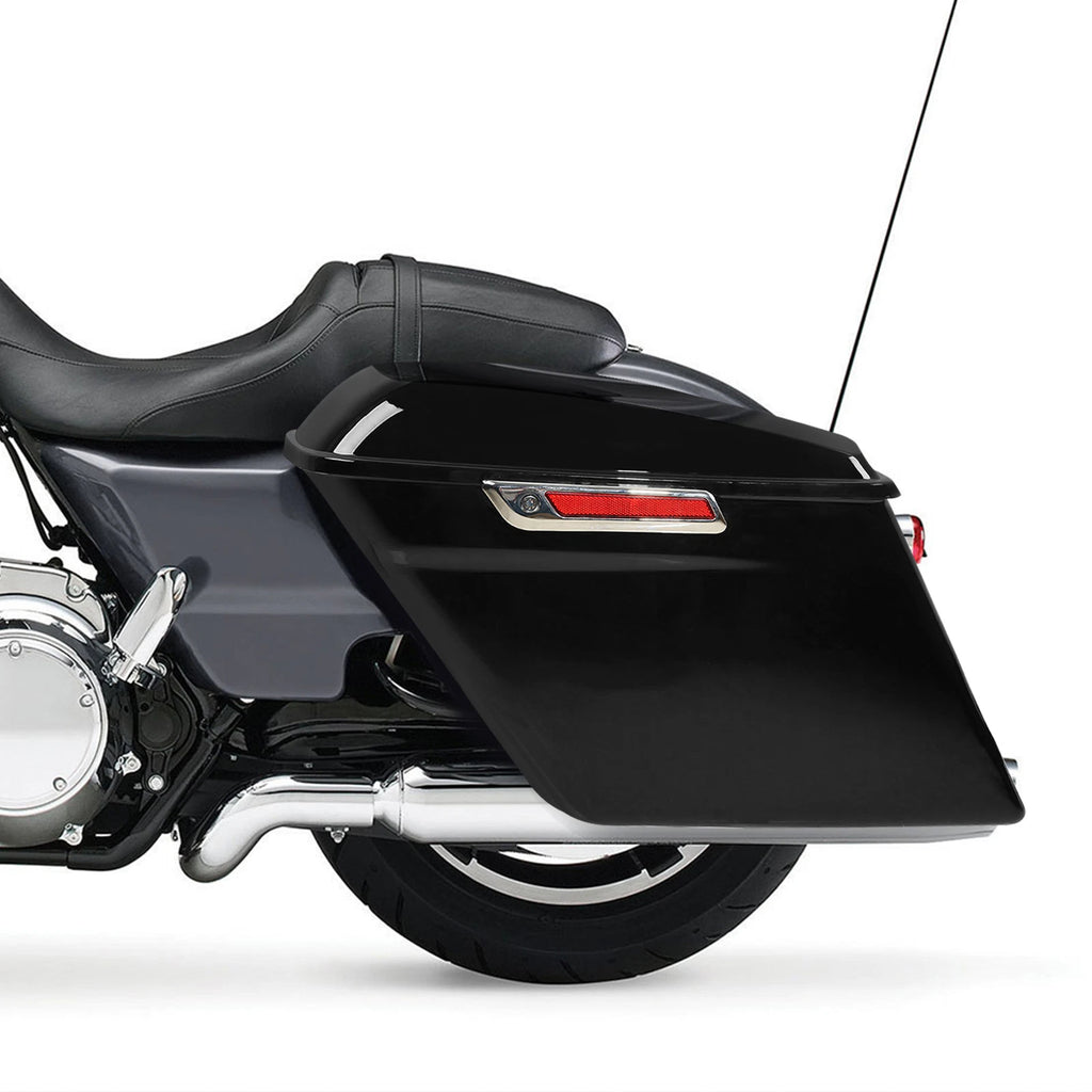 5" Stretched Extended Hard Saddlebags for Harley Touring (2014–Present)
