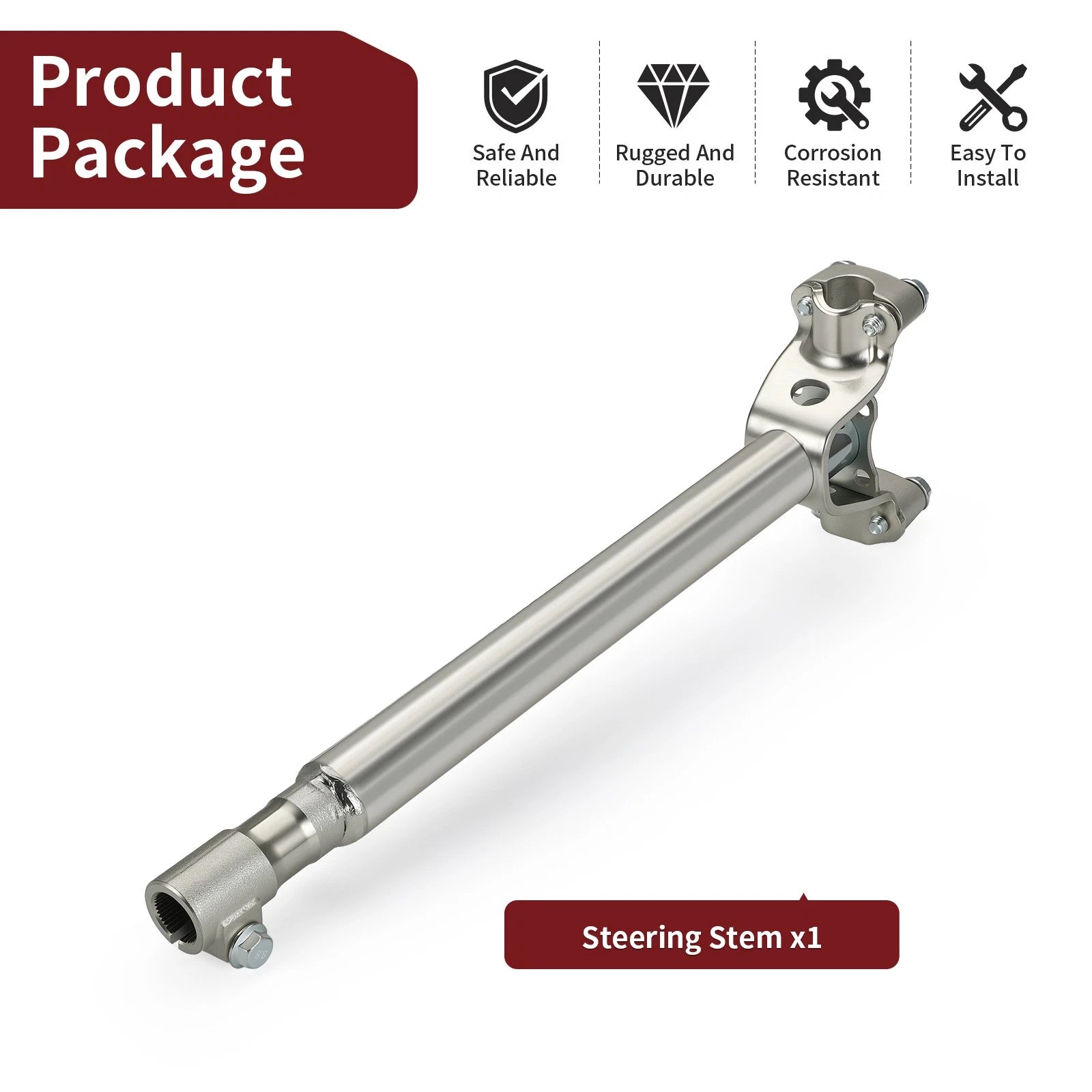 Steering Stem 1HP-F3813-10-00 for Yamaha Kodiak 700 EPS (2016–2024)