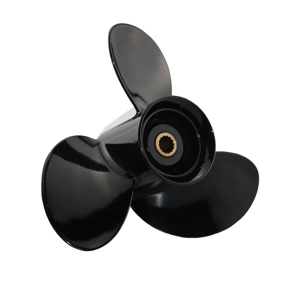 3-Blade Aluminum Outboard Propeller for Right Hand Turn (9-1/4 x 9)