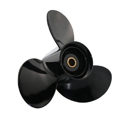 3-Blade Aluminum Outboard Propeller for Right Hand Turn (9-1/4 x 9)