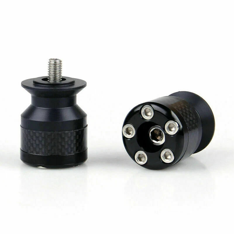 CNC Carbon Fiber 8mm Swingarm Sliders Spools for Universal Motorcycle