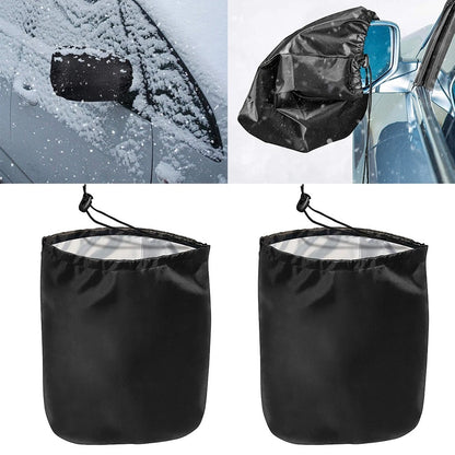 2X Side Mirror Covers for - Grey Shade