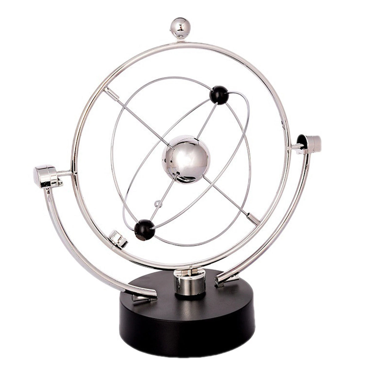 Kinetic Orbital Revolving Desk Art for Office Decor