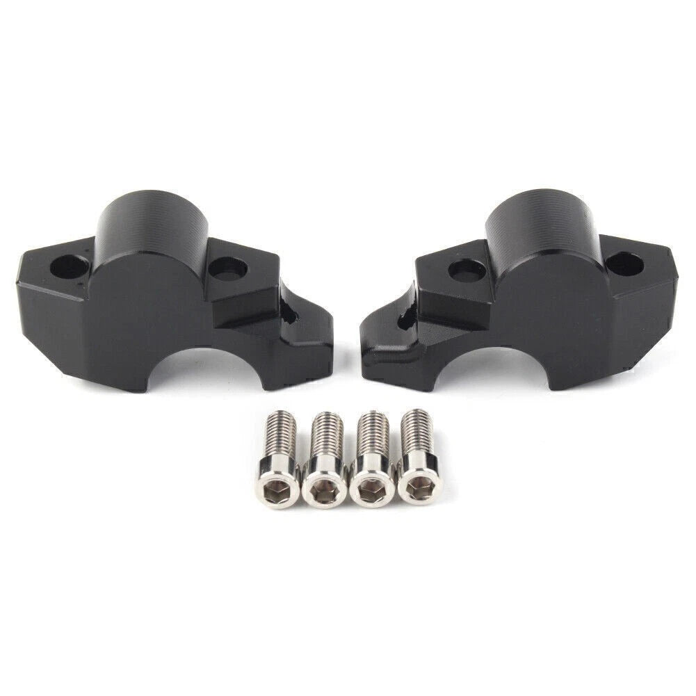 Handlebar Riser Clamp for Honda XADV-750 (2017–2019) Black