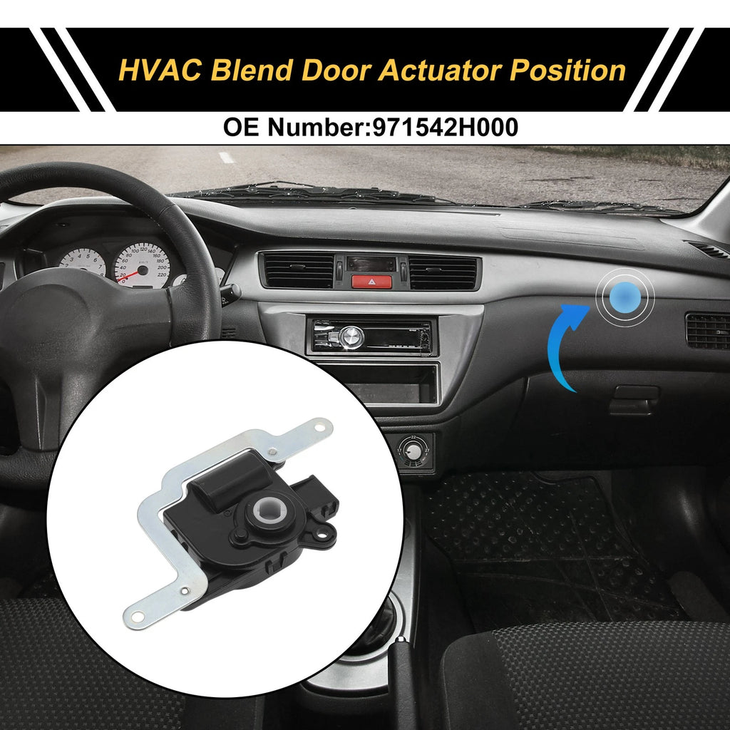 HVAC Heater Blend Door Actuator Replacement for Hyundai Elantra (2007–2012)