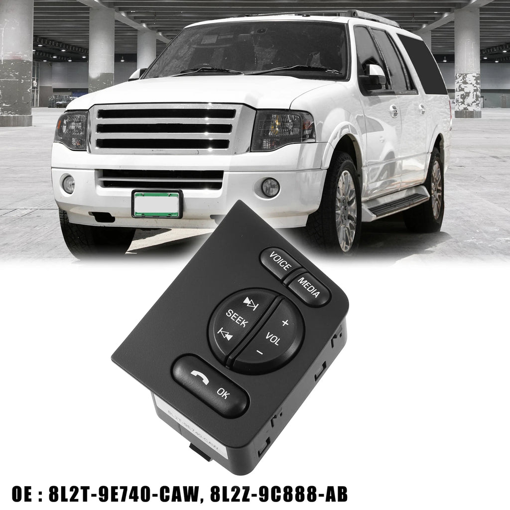 Steering Wheel Switch Button for Ford Expedition (2009–2014) 8L2T-9E740-CAW