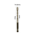 Eccentric FourFlute Drill Bit for Glass Tiles and Hard Materials