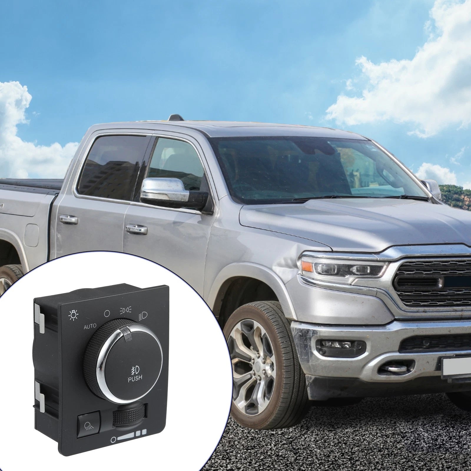 Headlight Switch for Dodge Ram 1500 2500 3500 (No.68020629AA)