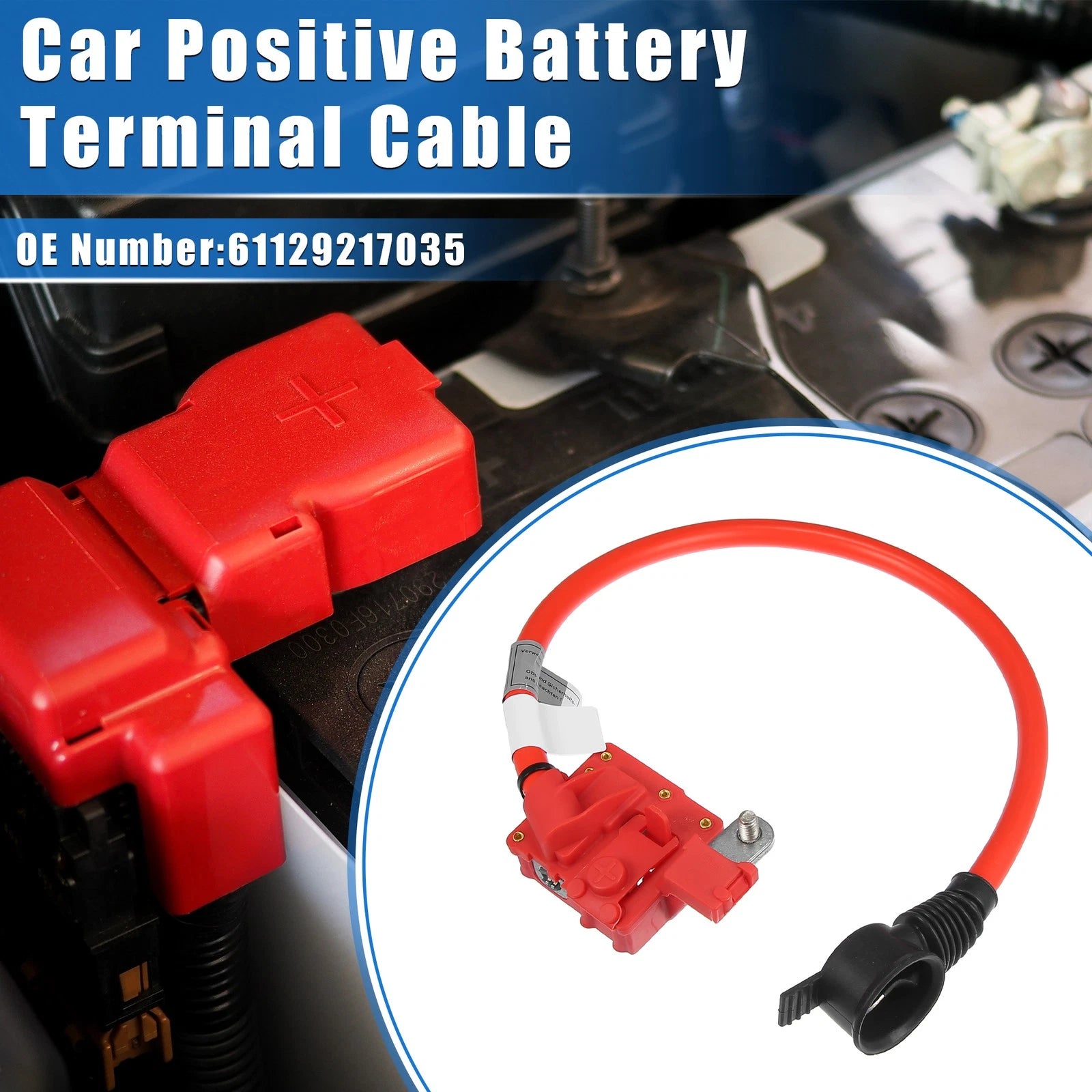 Positive Battery Terminal Cable Replacement for BMW 528i 535i (2011–2016)